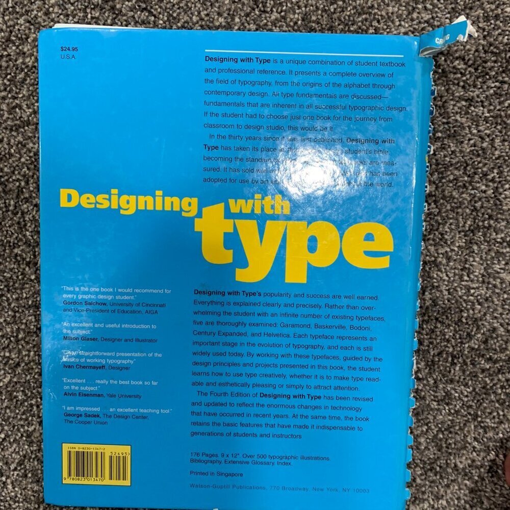 Coffee Table Book - Designing with Type - Picture 2 of 2